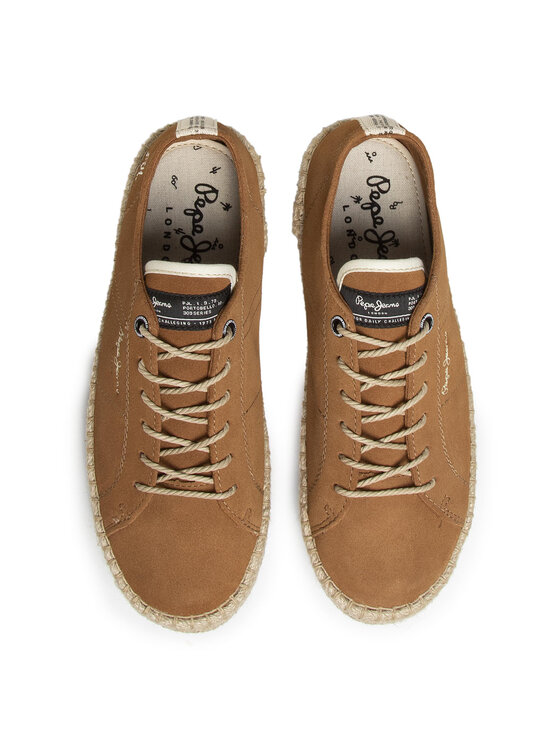 Pepe Jeans Alpargatas Pepe Jeans Tourist Lamu Suede PMS10287 Marrón