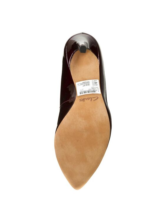 Clarks Lodičky Clarks Always Chic 261042344 Červená