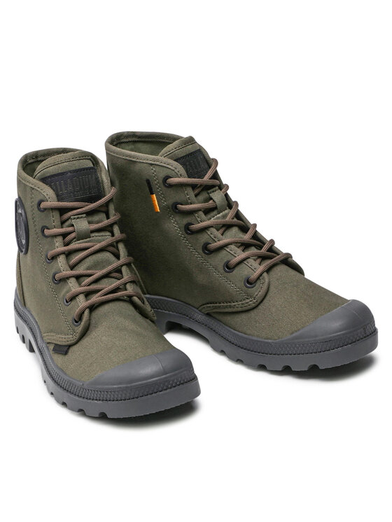 Palladium Trapper stila apavi Palladium Pampa Hi Htg Supply 77356-325-M Zaļš