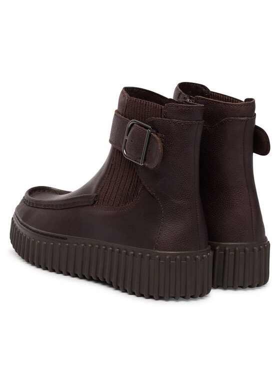 Clarks Боти Clarks Torhill Buckle 26327987 Кафяв