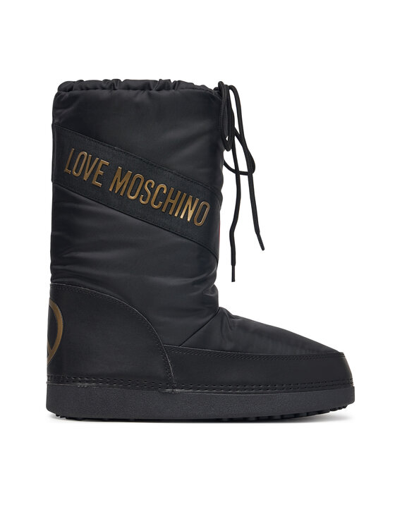 LOVE MOSCHINO Μπότες Χιονιού LOVE MOSCHINO JA24032G0PISY000 Μαύρο