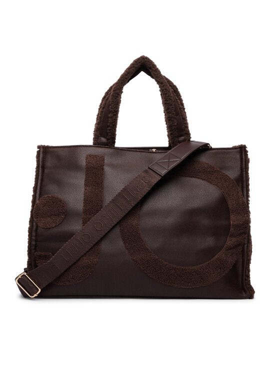 Liu Jo Сумка Liu Jo L TOTE FAKE MONTONE 2F6037 E0021 Коричневий