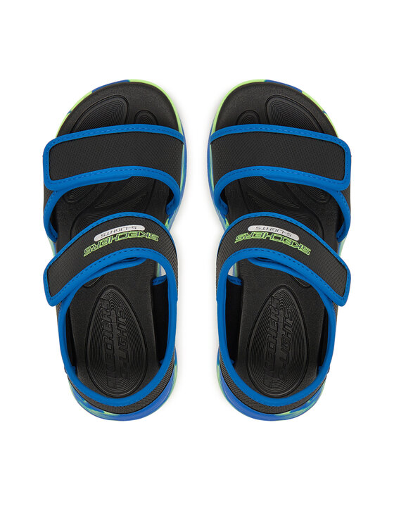 Skechers Босоніжки Skechers S-Lights: Sola Glow Sandal - Fusion Brights 407032L/BKBL Чорний