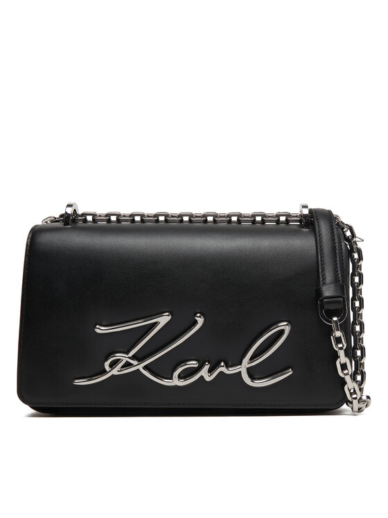 KARL LAGERFELD Дамска чанта KARL LAGERFELD B1W30046 Черен