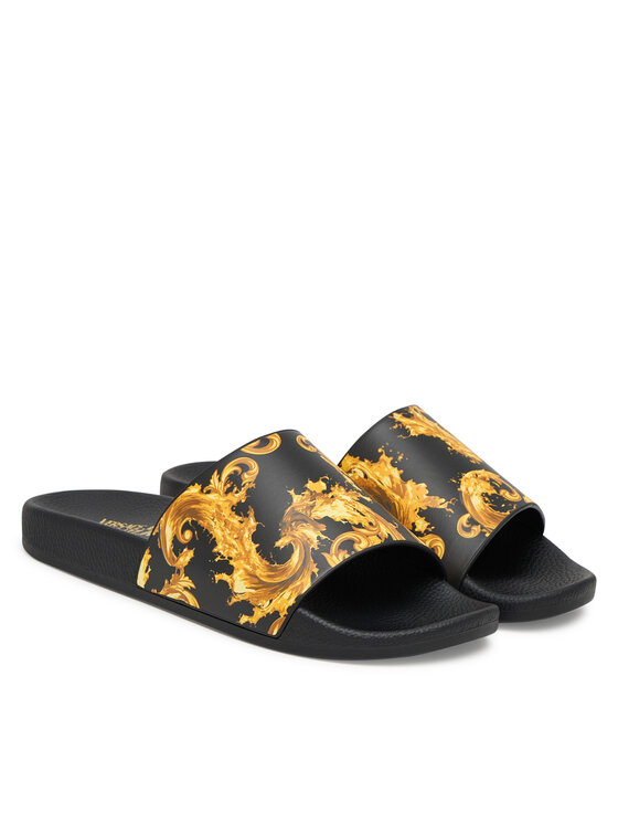 Versace Jeans Couture Papucs Versace Jeans Couture 80VA3SQ3 ZS365 G89 Fekete