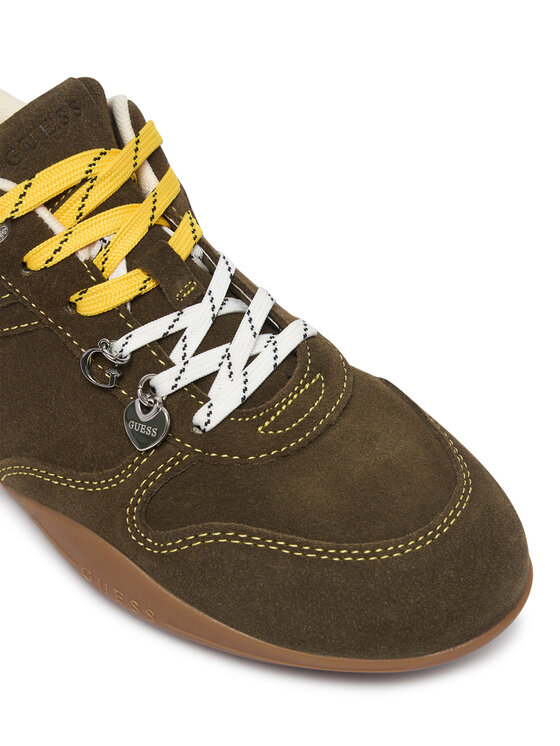 Guess Sneakersy Guess FLFBE2 SUE12 Kaki