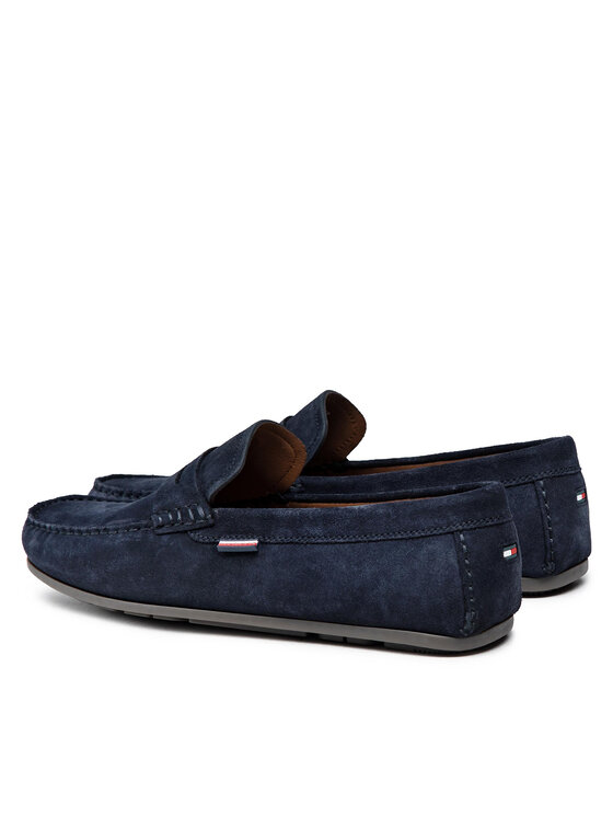 Tommy Hilfiger Mocasines Tommy Hilfiger Classic Suede Penny Loafer FM0FM02725 Azul marino