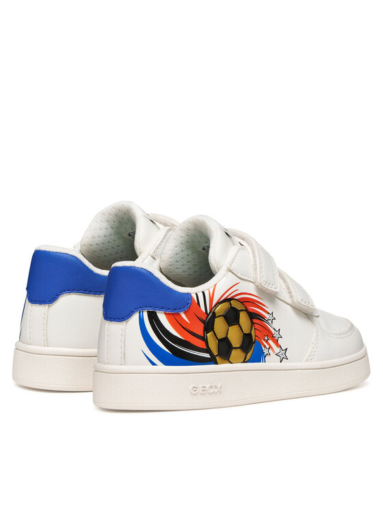 Geox Sneakersy Geox J Eclyper Boy J65LSD 0FU54 C0293 S Biela