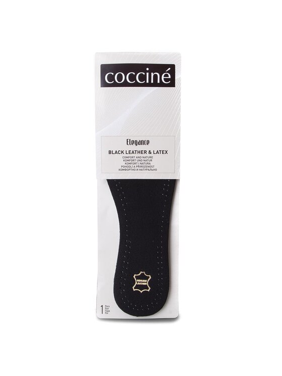 Coccine Plantillas Coccine Black Leather & Latex 665/52/02/ABF r.35/36 Negro