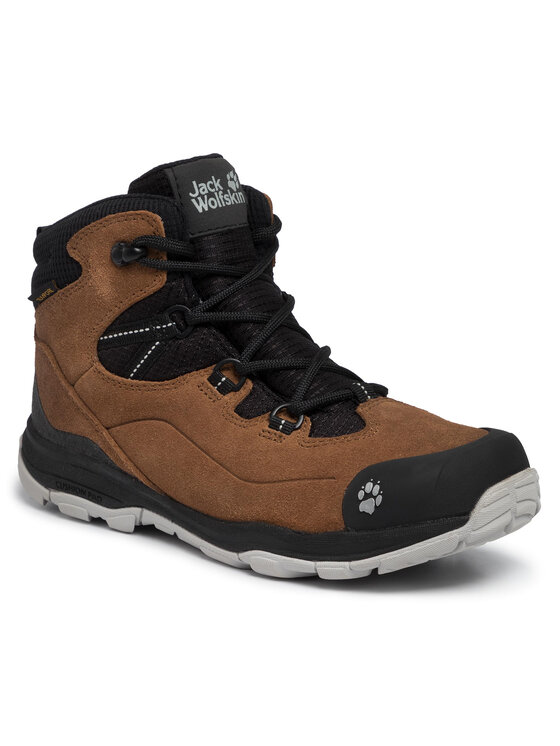 Jack Wolfskin Trekingová obuv Jack Wolfskin Mtn Attack 3 Lt Texapore Mid K 4036031 Hnedá