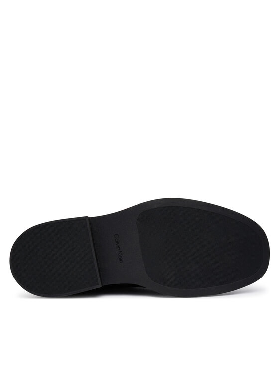 Calvin Klein Trzewiki Calvin Klein Sq Rubber Desert Boot Lth HM0HM02352 Czarny