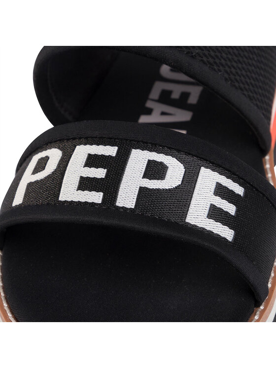 Pepe Jeans Босоніжки Pepe Jeans Ella Nari PLS90451 Чорний