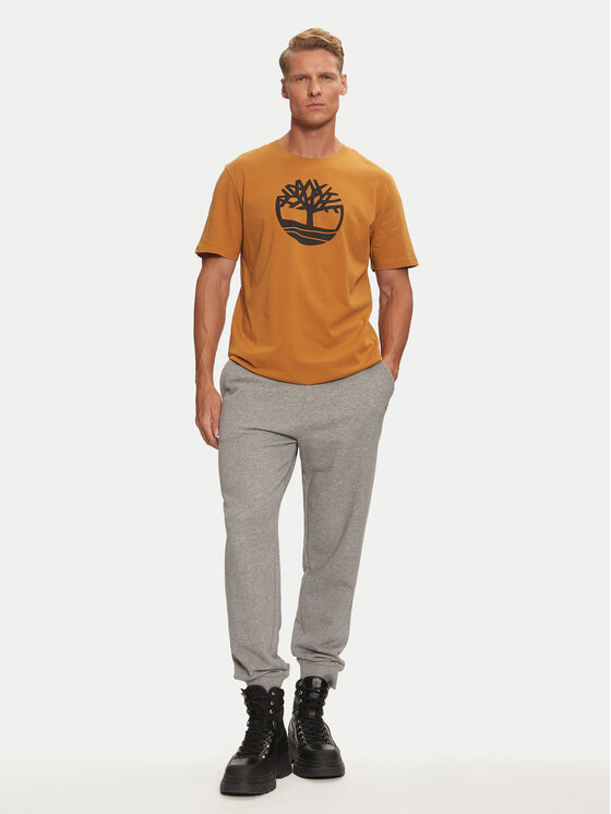 Timberland Timberland Футболка TB0A2C2R Коричневий Regular Fit