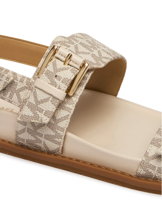 MICHAEL Michael Kors Босоніжки MICHAEL Michael Kors Nia Flat 40S6NIFS2B Кремовий