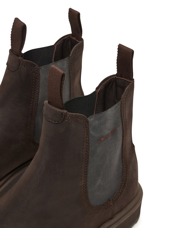 Gant Kotníková obuv s elastickým prvkem Gant 31651068 Hnědá