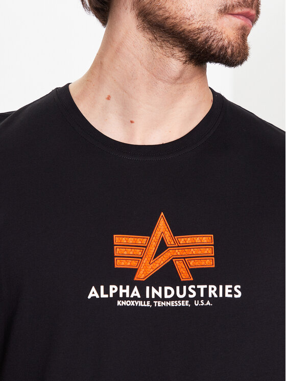 Alpha Industries Alpha Industries Футболка Basic 100501RB Чорний Regular Fit