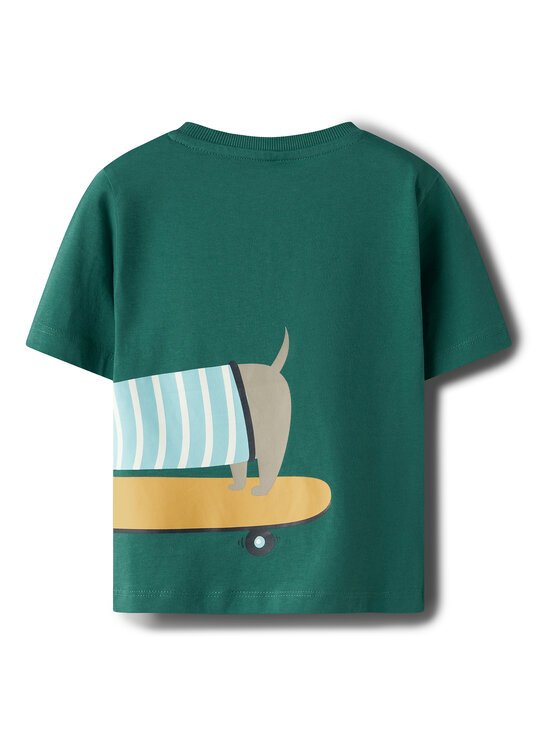 NAME IT NAME IT Camiseta Helge 13238145 Verde Regular Fit