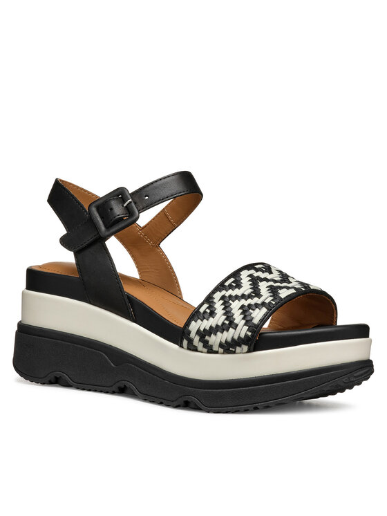 Geox Sandały Geox D Gardenia D55HBA 0TC43 C9B1S Czarny