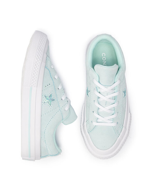 Converse Tenisice Converse One Star Ox 663590C Zelena