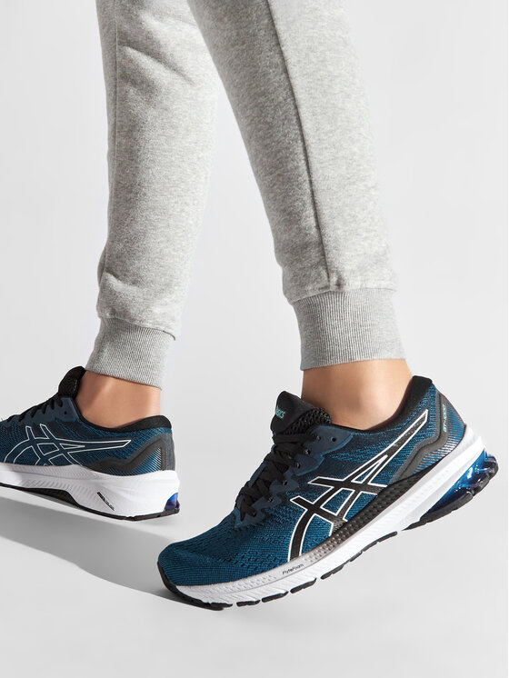 Asics Взуття для бігу Asics Gt-1000 11 1011B354 Cиній