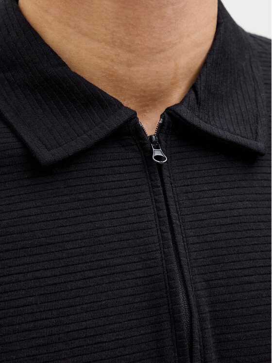 Jack & Jones Jack & Jones Поло Benja 12269338 Чорний Regular Fit