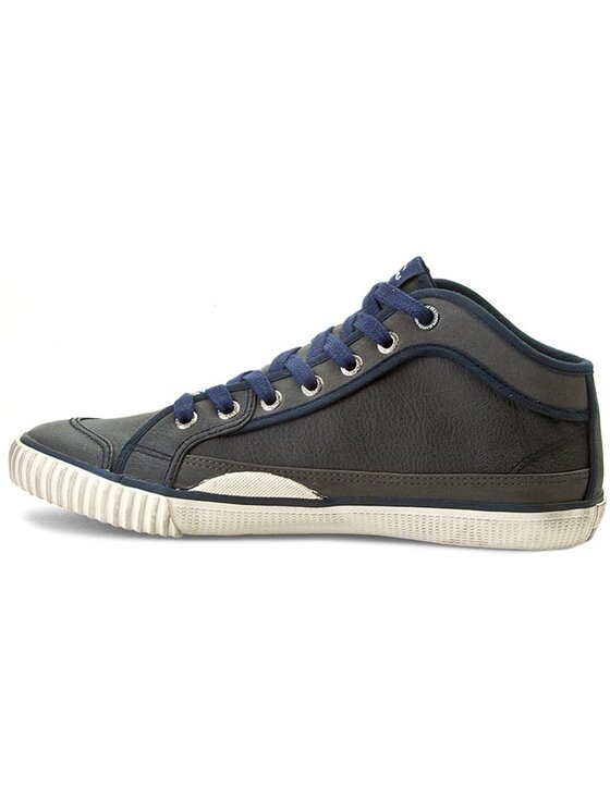 Pepe Jeans Sneakersy Pepe Jeans Industry Basic PMS30189 Marine 585