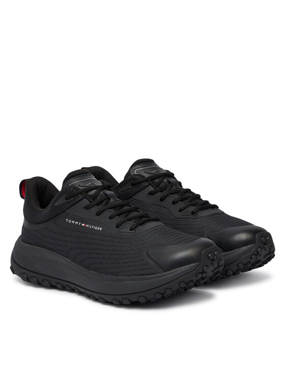 Tommy Hilfiger Sneakers Tommy Hilfiger The Canyon X M Knit Runner FM0FM06067 Negru