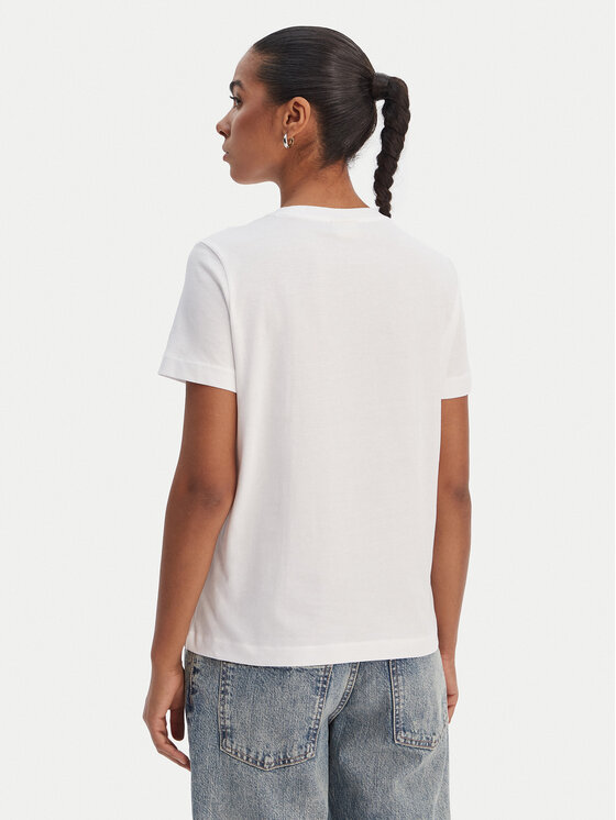 Desigual Desigual Camiseta 26SWTK06 Blanco Regular Fit
