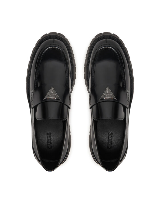 Guess Loafers Guess FMPGOR LEA14 Čierna
