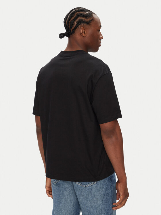 Calvin Klein Jeans Calvin Klein Jeans T-shirt Hero Monologo LV04RB295G Nero Relaxed Fit