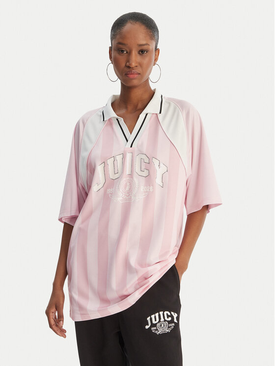 Juicy Couture Juicy Couture Polo Juicy Football JCSCT126407 Rosa Oversize