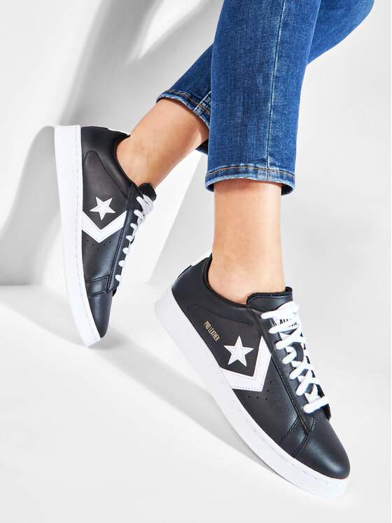 Converse Sportcipők Converse Pro Leather Ox 167238C Fekete
