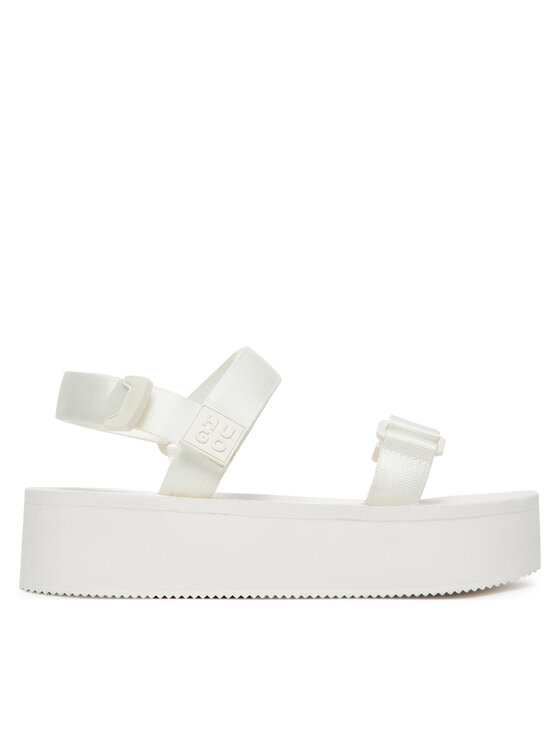 HUGO Sandály HUGO Zaralyn 50542082 Bílá