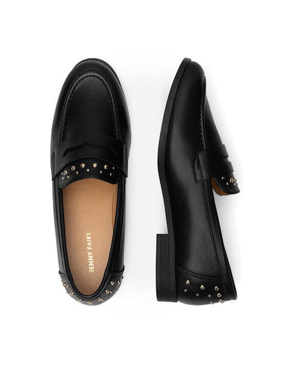 Jenny Fairy Mokasíny Jenny Fairy WS10002-04 Černá