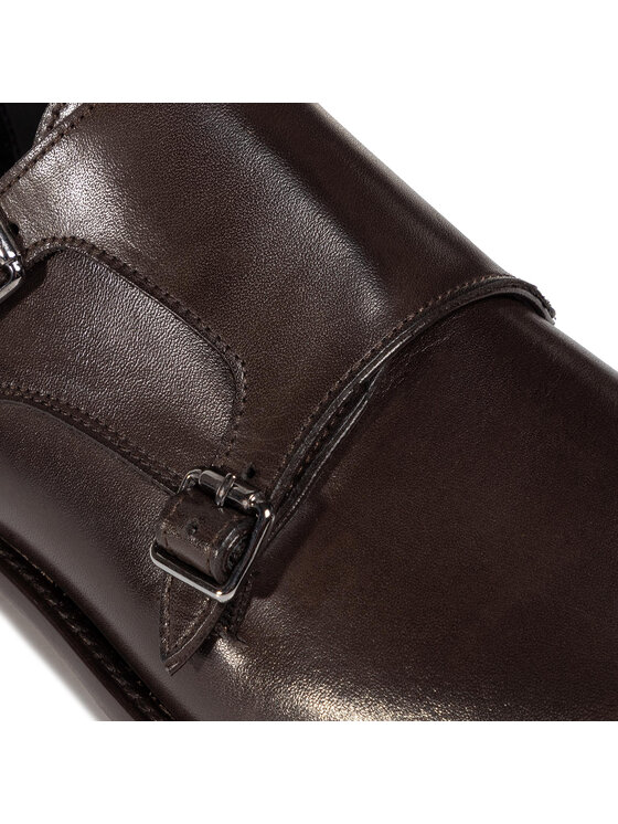 Pollini Półbuty Pollini SB10263M0BUK0303 Brązowy