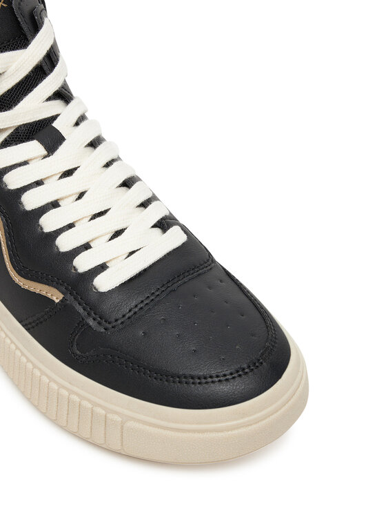 Geox Sneakersy Geox J Laquinny J56M3B 05402 C0531 D Černá