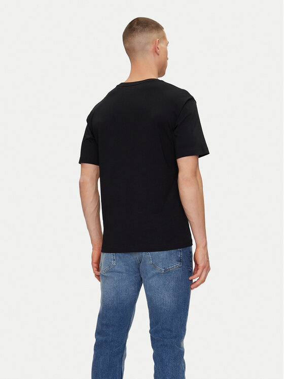 HUGO HUGO Футболка Darthy 50537535 Чорний Relaxed Fit
