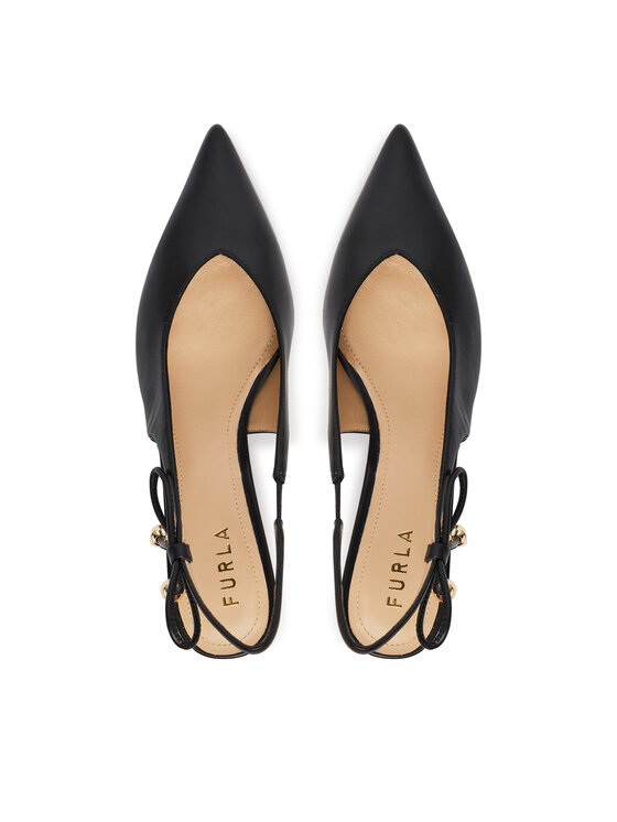 Furla Туфлі Furla Poppy Slingback YM24FPO X30000 CN O6000 Чорний