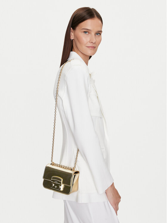 Furla Τσάντα Furla Metropolis Mini Crossbody WB00828BX2052CGD001007 Χρυσό