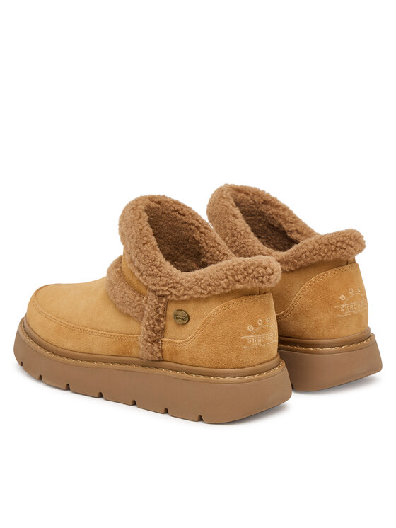 Skechers Μπότες Χιονιού Skechers Bobs Keepsakes Lite - Winter Snug 114895 Καφέ