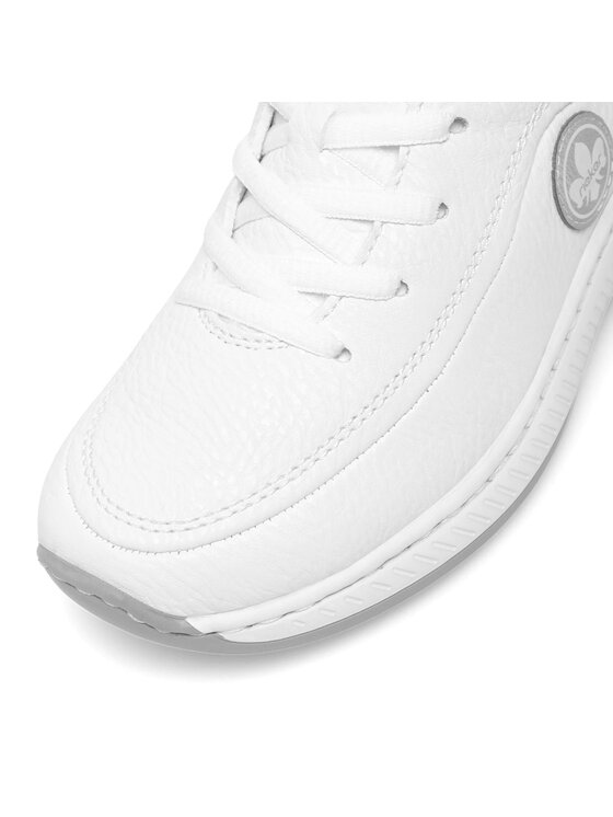 Rieker Sneakersy Rieker N5504-80 Biały