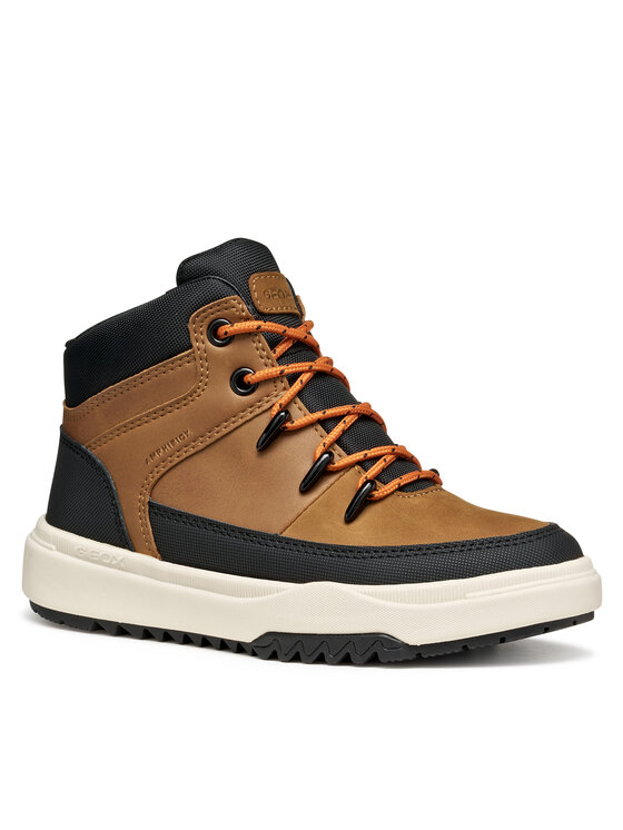 Geox Botines planos Geox J Bunshee B Abx J56FMA 0ME32 C6002 S Marrón