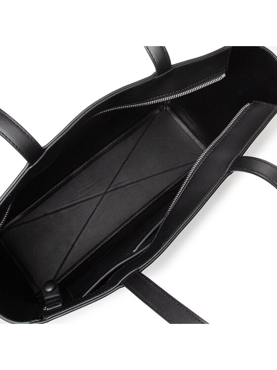 Calvin Klein Jeans Geantă Calvin Klein Jeans Sculpted Mono Shopper K60K608928 Negru