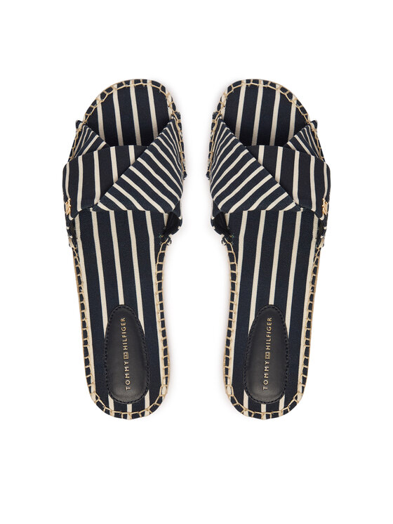 Tommy Hilfiger Iešļūcenes Tommy Hilfiger Canvas FW0FW09140 Tumši zils