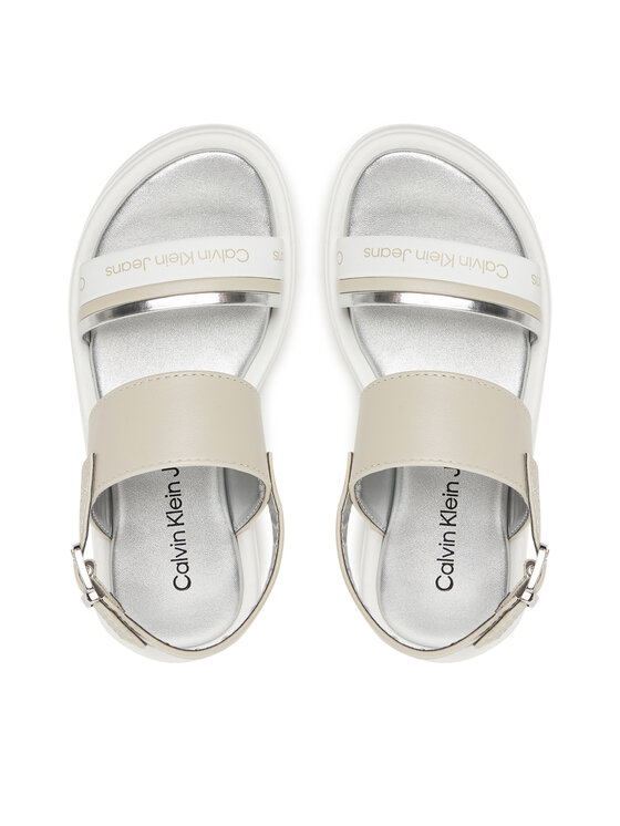 Calvin Klein Jeans Sandały Calvin Klein Jeans V4A2-82053-0371A M Beżowy