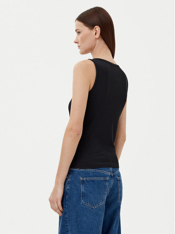 Calvin Klein Calvin Klein Top K20K208246 Crna Slim Fit