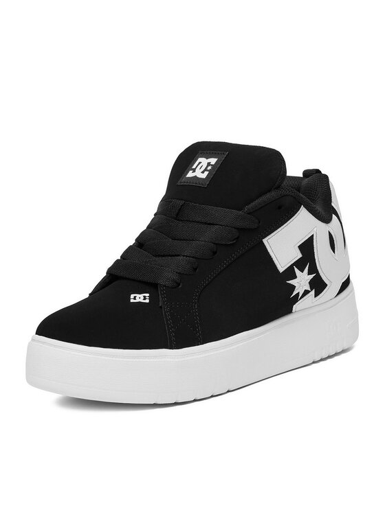 DC Shoes Снікерcи DC Shoes EO-COURT GRAFFIK PLATFORM DC02422004 Чорний