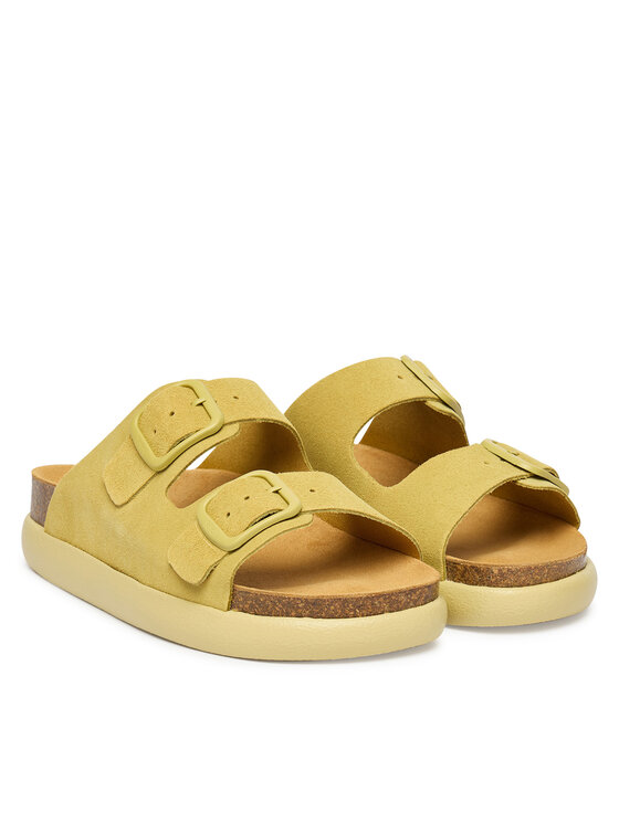 Scholl Шльопанці Scholl Noelle Chunky F01218 Жовтий