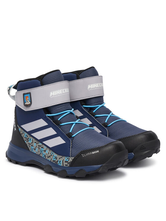 adidas Botas de trekking adidas Minecraft Terrex Snow Cf Climawarm Winter Shoes Kids KJ6489 Azul