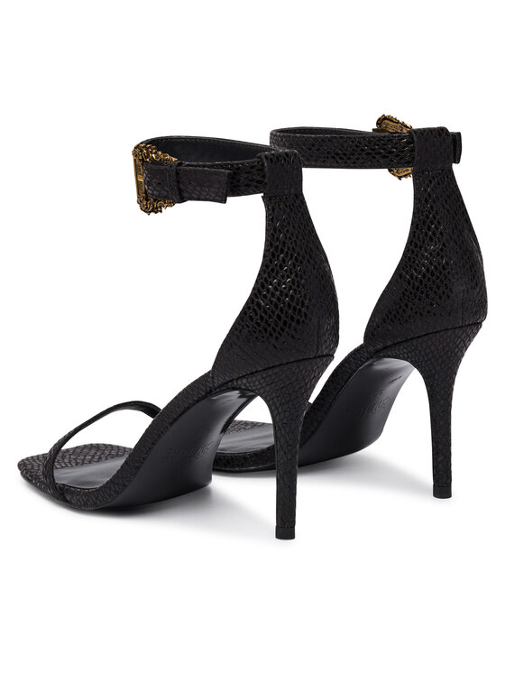 Versace Jeans Couture Босоніжки Versace Jeans Couture 80VA3S76 ZSS84 Чорний